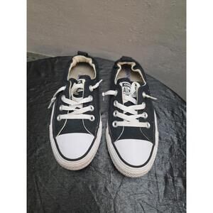 Converse All Star Low Top Sneakers Black womens Size 7